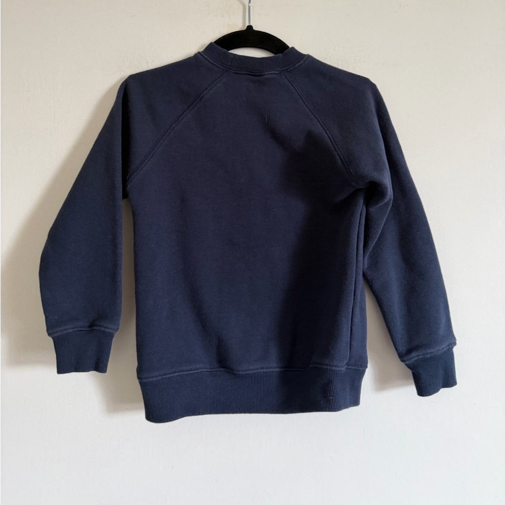 Disneyland Mickey Mouse Kids Navy Blue Crewneck Sweater size 5/6 EUC - Picture 2 of 5